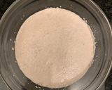 A picture of step 1 of Rose Bun pav.