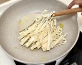 減脂必吃｜韓式金針菇炒豆腐的食譜步驟1照片