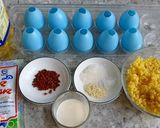 Hình bước làm 1 của món Hột Vịt Chay Luộc
