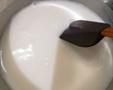 Foto langkah ke 4 dari resep Puding Cendol fla Choco Gula Merah.