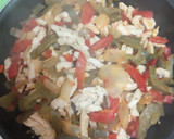 Foto del paso 1 de la receta: Hojaldre de verduras con pollo