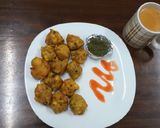 A picture of step 5 of Mix Bhajiya#authors marathon #mum's recipe.