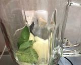 Foto del paso 1 de la receta: Batido de espirulina con peras y yerbabuena
