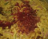 A picture of step 2 of Mix vegetables pakoray.