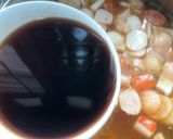 Foto langkah ke 6 dari resep Steamboat Kuah Tomyam a.k.a sukiyaki/shabu-shabu.