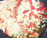 Tavaszi tojásos nokedli 🥕🌽🥚🫑🍅 recept fázis 1 fotója