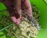 A picture of step 2 of Homemade onion stuffing for roast chicken.