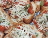 Foto langkah ke 5 dari resep Bruschetta Jamur Kornet.