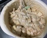 Une image de l'étape 12 de Gâteau halloweenesque aux pommes, coing du Japon et noix.