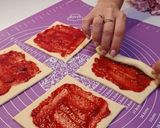 A picture of step 4 of ❤️ Heart-Shaped Puff Pastry Buns with Your Favorite Filling.