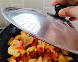 A picture of step 9 of Vegetable kurma Restaurant style.