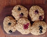 Foto del paso 9 de la receta: Galletitas de yerba mate, avena y arándanos