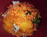 Foto langkah ke 1 dari resep Nasi telur panggang.