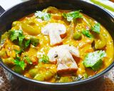 A picture of step 5 of MushroomMasala.