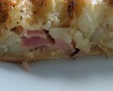 Une image de l'étape 10 de Tarte salée pomme de terre Jambon Mozarella.