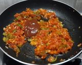 A picture of step 5 of Masala macaroni.