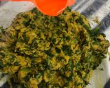 A picture of step 4 of Methi Thepla.
