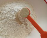 A picture of step 1 of Chicken cheese dinner rolls.
