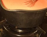 Foto del paso 11 de la receta Tarta fresca con forma de sandía 🍉🍉🍉