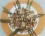 Foto del paso 6 de la receta: Setas shiitake acompañadas por espárragos trigueros