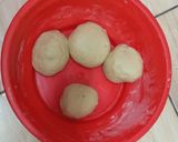 A picture of step 2 of Soft Coconut mandazi# Mycreativesoftmandazicontest#4wks challeng.