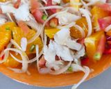 Foto del paso 9 de la receta: Ensaladilla de naranja con migas de bacalao de mi suegra
