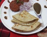 वेज कबाब पराठा(Veg kabab paratha recipe in Hindi) रेसिपी चरण 2 फोटो