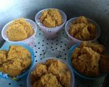 Foto langkah ke 4 dari resep Bolu kukus gula merah snack mpasi 11MO+.