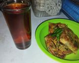 Foto langkah ke 7 dari resep Martabax Kulit Lumpia isi Ayam kari.