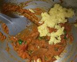A picture of step 2 of Tomato corn bhurata.