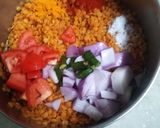 A picture of step 1 of Andhra Style Parappu (Dal).