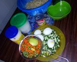A picture of step 1 of Macaroni salad.