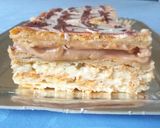 Une image de l'étape 8 de Millefeuilles revisités vanille marrons.
