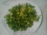 Salsa de pollo al verdeo