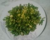 Foto del paso 1 de la receta: Salsa de pollo al verdeo