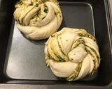 A picture of step 5 of Pesto Bread.