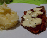Foto del paso 8 de la receta: Milanesas a la napolitana con puré express