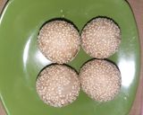 Foto langkah ke 3 dari resep Onde onde isi coklat.