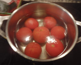 Foto del paso 1 de la receta: Salmorejo con huevo duro y jamón
