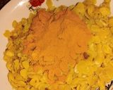 A picture of step 3 of Tuvar dal khichdi.