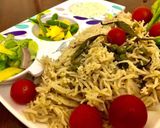 A picture of step 2 of Mater pulao😍.