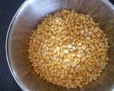 A picture of step 1 of Sai bhajhi :Sindhi Palak.