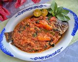 Foto langkah ke 4 dari resep Gurame Sambal Pecak Kemangi.