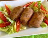 A picture of step 5 of Gluten-Free, Dairy-Free Bombette Pugliesi.