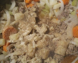 A picture of step 4 of Beef Onion Soup.