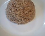 A picture of step 5 of Minced meat pilau with coconut.