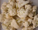 A picture of step 1 of Phulkopir Roast.