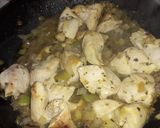 Foto del paso 4 de la receta: Pollo a la mostaza con fideos