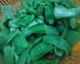 A picture of step 2 of Mutton with bitter Melon/Gourd.