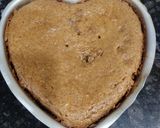 A picture of step 6 of Dalgona Coffee Cake.